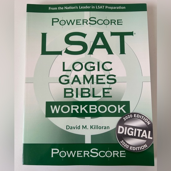 LSAT Logic Games Bible Workbook (PowerScore / David M. Killoran) - Picture 1 of 2